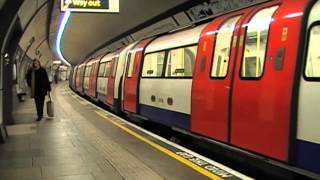 Northern line  Clapham South Departure 29122008 [upl. by Nnylodnewg]