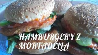 HAMBURGER DOMOWY Z MORTADELLĄ [upl. by Namas101]