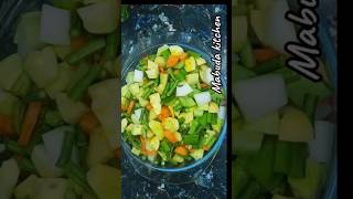 Hotel style vegetable curry।। vegetables viralshorts fypシ゚viral short [upl. by Eylhsa300]