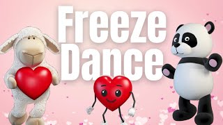 Valentines Day Dance Freeze  Movement Brain Break [upl. by Aruat]