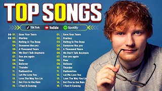 Billboard Pop Songs 2025 Playlist ✨Ed Sheeran The Weeknd Bruno Mars Rihanna Sia Adele Dua Lipa [upl. by Llertnauq]