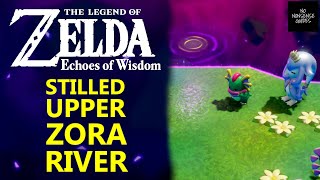 Zelda Echoes of Wisdom Stilled Upper Zora River Walkthrough  Jabul Waters Rift [upl. by Ayekehs]