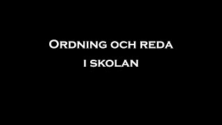 093 Ordning och reda i skolan [upl. by Crompton]