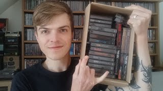 Unboxing a MASSIVE 42 Cassette Tape hoard from Darkness Shall Rise Productions Black Death Metal [upl. by Hanna]