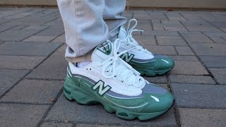 New Balance 1000 quotMallard Green w Sea Saltquot M1000MA ReviewOnFeet [upl. by Byran]