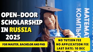 Open Door Scholarship in Russia  Second Stage Test Preparation  Free Education in Russia 🇷🇺 [upl. by Rolando]