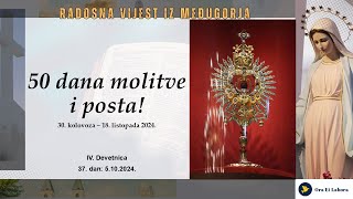 279 Evanđelje dana iz Međugorja  Početak devetnice za pronalazak nestalih i protiv pobačaja [upl. by Cad489]