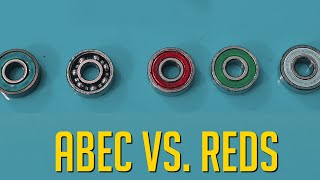 SAIBA TUDO SOBRE ROLAMENTOS DE SKATE ABEC VS REDS [upl. by Aryamoy174]