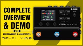 Line 6 HX Stomp Overview amp Demo With Jason amp Eric [upl. by Nadia]