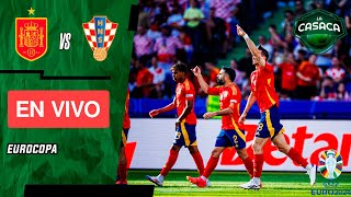 🚨 ESPAÑA vs CROACIA EN VIVO 🔥 UEFA EURO 2024 [upl. by Sinaj695]