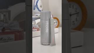 rhode by hailey bieber unboxing🩶 rhodehaileybieber skincare unboxing [upl. by Sosthenna]