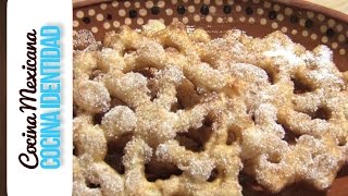 ¿Cómo hacer Buñuelos Receta Mexicana Yuri de Gortari [upl. by Ambrosio]