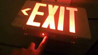 Exit signs and emergency lighting update [upl. by Trish340]