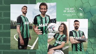 New Home Kit  Sassuolo Calcio 2122 [upl. by Nirehtac]