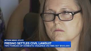 2 families settle domestic violence related lawsuit with Fresno for 500000 [upl. by Adnilram]