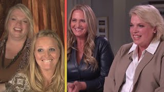 Sister Wives Stars Janelle and Christine REACT to First Interview Exclusive [upl. by Korwin942]