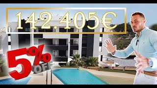 €142405 Nieuwbouw Appartementen in OrihuelaCosta Alicante I Promotie 5  volledig ingericht [upl. by Eelahc]