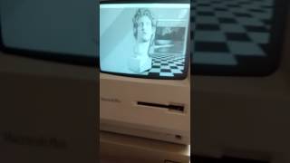 MACINTOSH PLUS On A Real Macintosh Plus [upl. by Mannie]