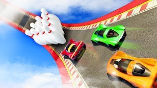 IMPOSSIBLE GTA BOWLING OBSTACLE COURSE GTA 5 Races [upl. by Vevine]