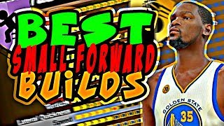 NBA 2K18 BEST SMALL FORWARD BUILD  NBA 2K18 BEST BUILDS FOR NBA 2K18 MYPARK [upl. by Hadik476]