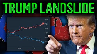 Trump Now Has A MASSIVE 30 Lead In The 2024 Election [upl. by Nemlaz]