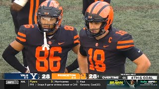 YALE vs Princeton College Football Full Game Highlights 2024 Season [upl. by Adniled317]