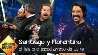 Santiago Segura y Florentino Fernández juegan al teléfono escacharrado de Latre  El Hormiguero 30 [upl. by Lamoree865]