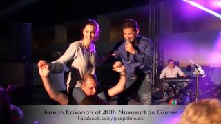 Joseph Krikorian Live at 40th Navasartian Games 2015 [upl. by Eirol]