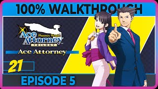 Phoenix Wright Trilogy  Ace Attorney  21  Episode 05 88 100 all achievementscollectibles [upl. by Ahsele]