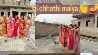 chhath pooja nhaye khaye🪔👏 [upl. by Sampson]