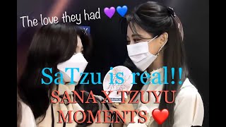 SaTzu 사쯔 SANA X TZUYU 2021 Moments  The love they had for each other SATZU IS REAL ❤️ [upl. by Nyrol]