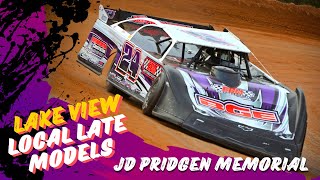 DIRT LATE MODEL JD PRIDGEN MEMORIAL LAKE VIEW SPEEDWAY JUNE 1st 2024 [upl. by Peyter416]