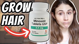 Minoxidil PILLS FOR HAIR LOSS  QampA hair loss amp lasers  Dr Dray [upl. by Roots]