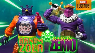 ✪¡COMPRÉ UN PACK DE VILLANOS PARA MI CAPITAN AMERICA  Baron Zemo amp Arnim Zola Marvel Legends 2pack [upl. by Benedikt]