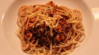 Bolognese Rezept mit Spaghetti  Der Bio Koch 145 [upl. by Junji682]