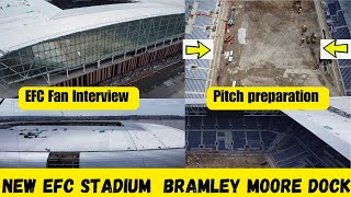 NEW Everton FC Stadium Bramley Moore Dock [upl. by Noelopan]