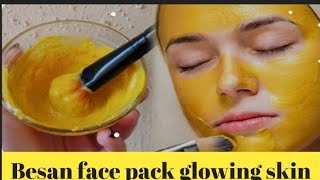 Besan Honey Face pack for glowing skin  Besan face pack glowing skin [upl. by Bel605]