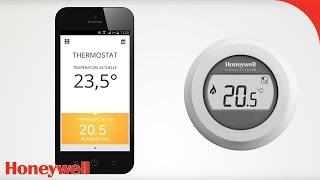 ​Thermostat dambiance connecté Y87  Honeywell Home [upl. by Ainahtan398]