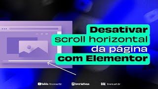 Bloqueando o scroll horizontal no Elementor com CSS [upl. by Eselahs858]