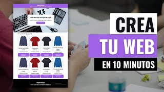 Como crear una pagina web para tienda de ropa [upl. by Bussy]