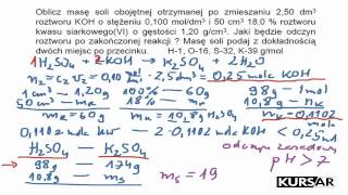 Zadania stechiometryczne [upl. by Aneeg248]