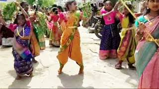 bonalu dance from Vivekananda Vidhyanikethan high school METPALLY [upl. by Lindie]