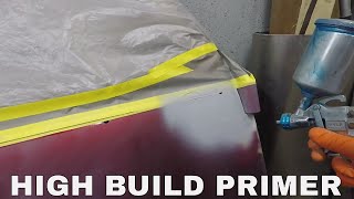 Spraying 2K High Build Primer [upl. by Birchard]