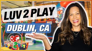 Luv 2 play in Dublin California Indoor Playground  EP 174 [upl. by Redmond]