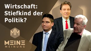 Meine Meinung  Wirtschaft Stiefkind der Politik [upl. by Ahsrat]