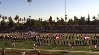 LAUSD All City Marching Band Spanish Skies [upl. by Aratal]