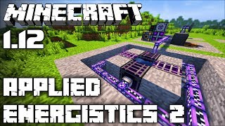 Applied Energistics 2 mod for Minecraft 112  GuideTutorial  Getting started in AE2 for beginners [upl. by Ekard]