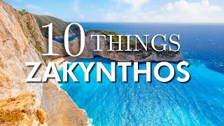 Top 10 Things to Do in Zakynthos Greece [upl. by Niahs622]