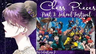 Chess Pieces School Festival Mha x Yn Text Story Part 3 [upl. by Latrena]