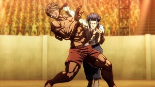 Saw Peing vs Mikazuchi Rei DUBBED Kengan Ashura HD [upl. by Calen]